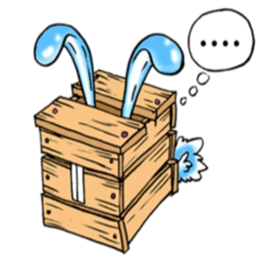 box, illustration, wooden box, stock vector graphics, crate cartoon transparent background