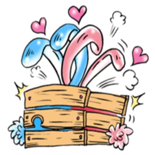clipart, the chest treasures, magic chest, illustrations are vector, magic musical chest