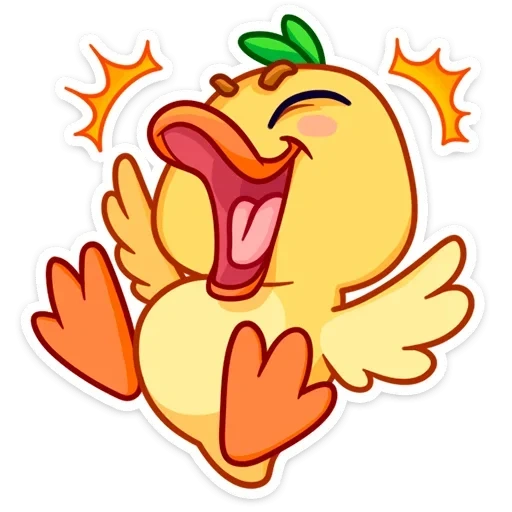 duckling, duck, dipeter cryak, smiley chicken