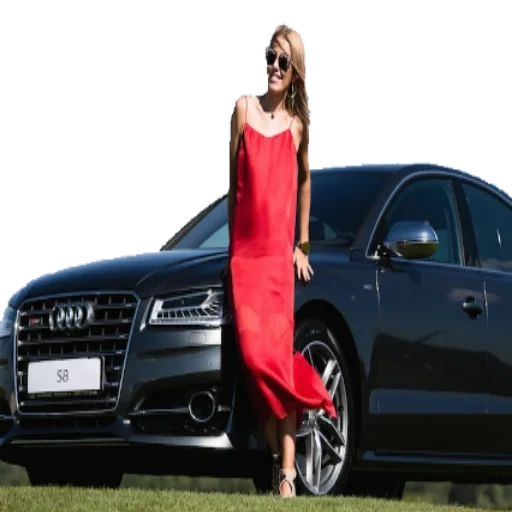 audi, young woman, and 5 audi, audi car, audi car