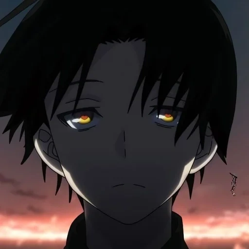 anime, figure, anime boy, anime sombre, personnages d'anime