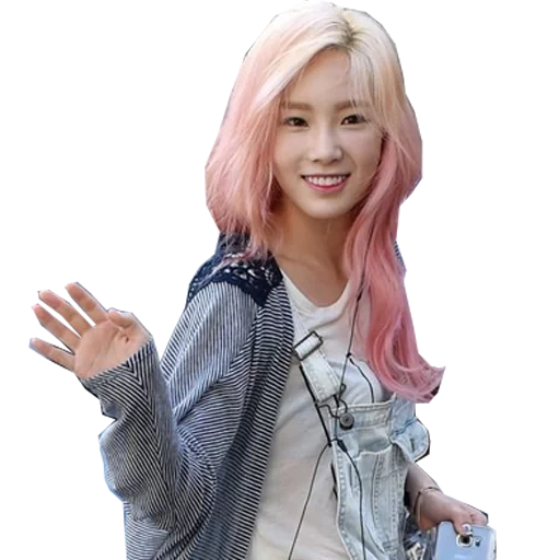 asiatico, san due volte, taeyeon snsd, capelli rosa taeyeon, snsd taeyeon rosa