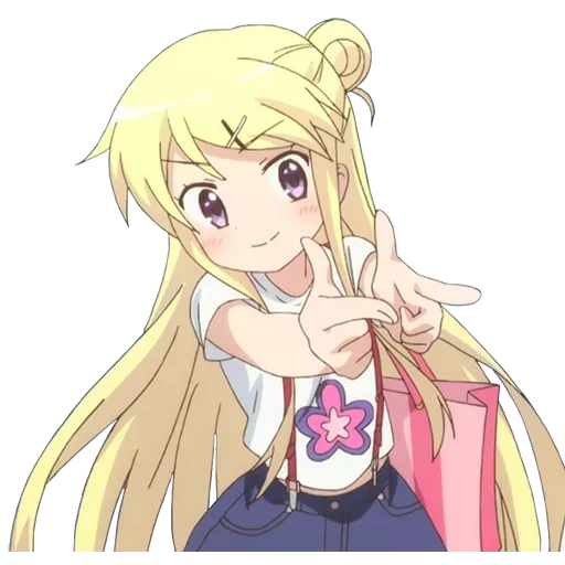 karen cujo, personnages d'anime, kiniro mosaic karen, mosaïque dorée d'ayaya, les mosaïques dorées de karen cujo