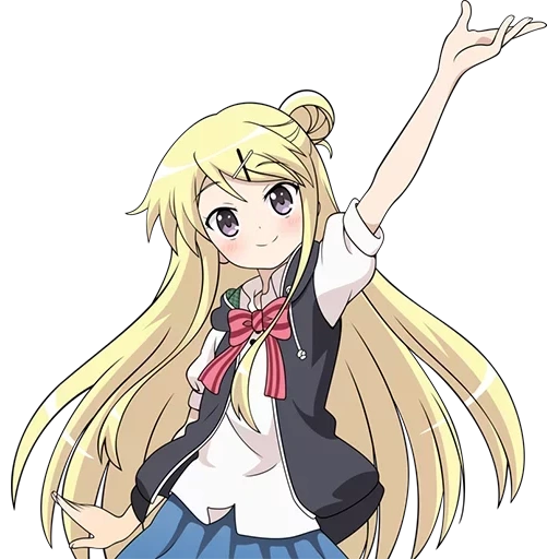 anime, kiniro mosaic karen, anime a mosaico d'oro, ayaya golden mosaic, golden mosaic karen kujo