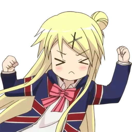 ayaya, anime, anime, karen kujo, anime goldene mosaik