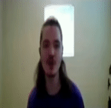 enfrentar, filho, oksana timakova, elena flor witch, selfie na frente de uma webcam