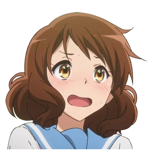 anime art, kumiko omei, anime girl, hibike euphonium, moving comic girl