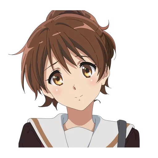 kumiko omae, kamiko naguti, hibike euphonium, kumiko oumae anime, el anime de hibika euphonium