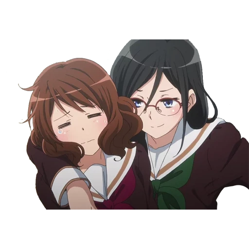 asuka tanaka, hibike euphonium, spielen sie kumikos bass, hibike euphonium 1 erstausstrahlung staffel 1