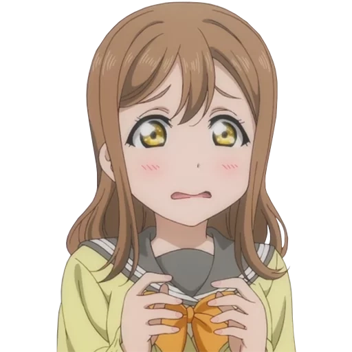 hanamaru zula, takatsuka kanako, cinta hidup bersinar, cuplikan layar hanamaru kokata, love live school idol project