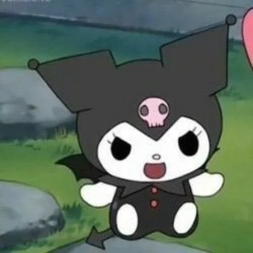 arroz preto, gatinho de arroz preto, onegai my melody, my melody e kuromi, kuromi e my melody matching