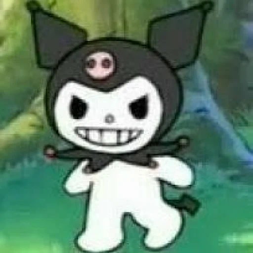 anime, kuromi, meleuz, my melody, kuromi cartoon