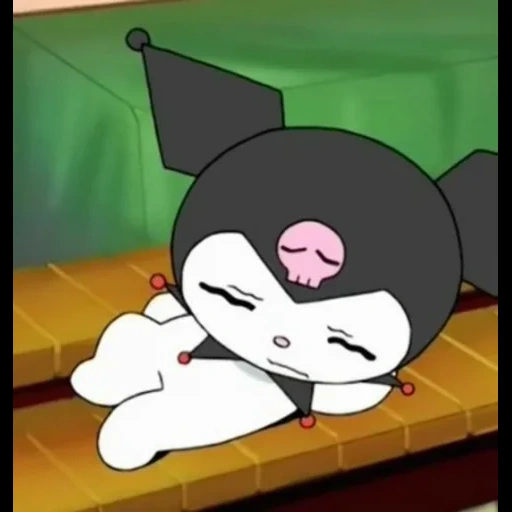 chaton, bonjour kitty, chaton de riz noir, sanrio kuromi, hallow kitty anime cartoon black rice