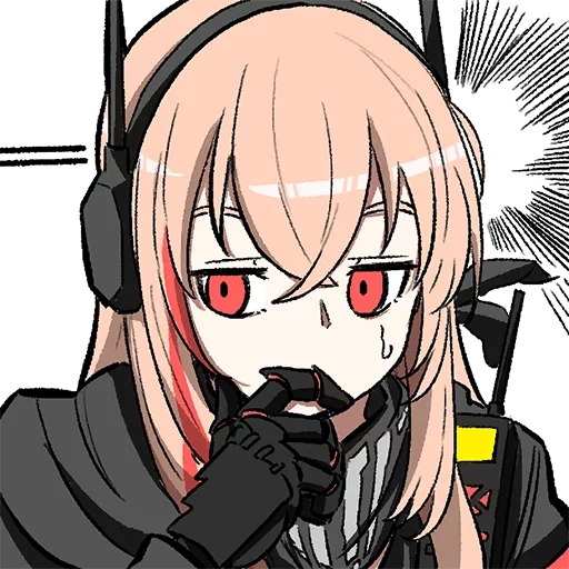 arte de animação, menina anime, menina anime, personagem de anime, girls frontline m 4 sopmod ii