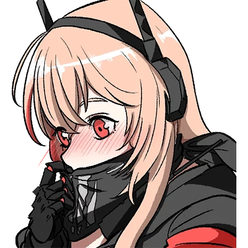 arte de animação, menina anime, personagem de anime, girls frontline m 4, girls frontline m 4 sopmod ii