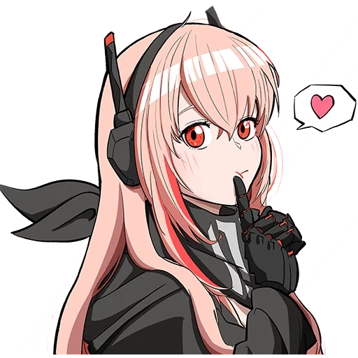 arte de animação, m4 sopmod ii, m 4 sopmod ii, girls frontline, personagem de anime