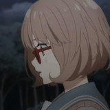 mirai kuriyama, kuriyama mirai anime, kuriyama mirai is sad, behind the facet of anime subtitles, anime behind the line of kuriyam akihito