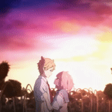 li shan lily, além do anime, kyoukai no kanata, animação além do amanhecer, além do beijo de minren mirai
