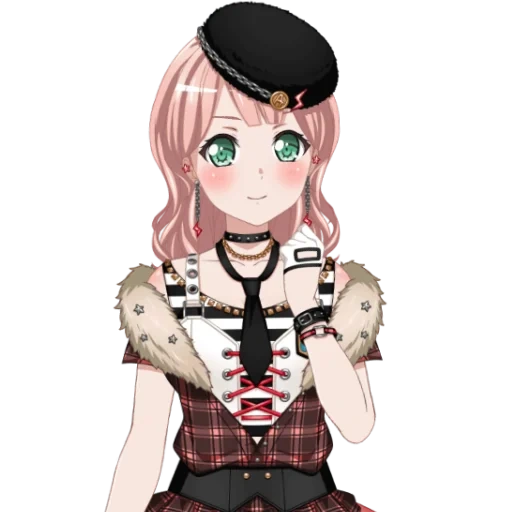 bandori, sonho de bang, himari da partida, himari da profundidade do sprite, festa de banda de garotas de bang dream