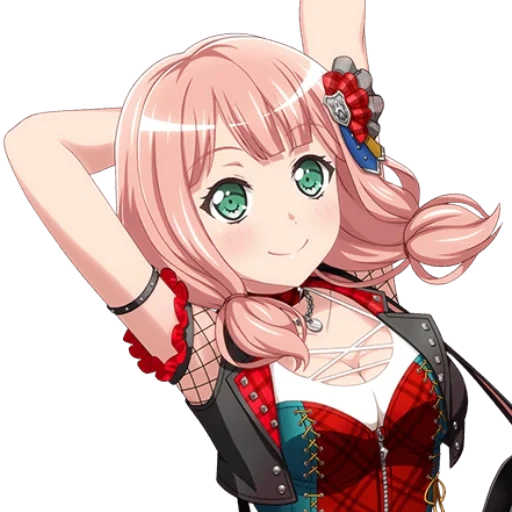 himari, bang dream, seiji harahara, anime poppin party, bang dream girls band party