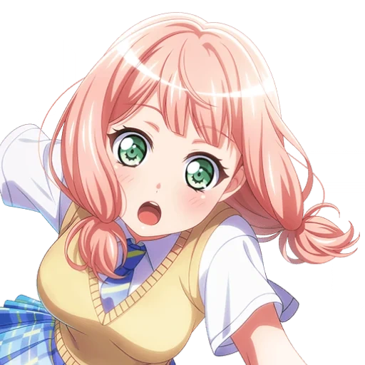 bang dream, himari of the departure, himari bandori, new anime, bang dream girls band party