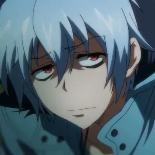 kuro cervamp, vampire servitore, servitore vampiro kuro, anime servamp kuro, screenshot di kuro servamp