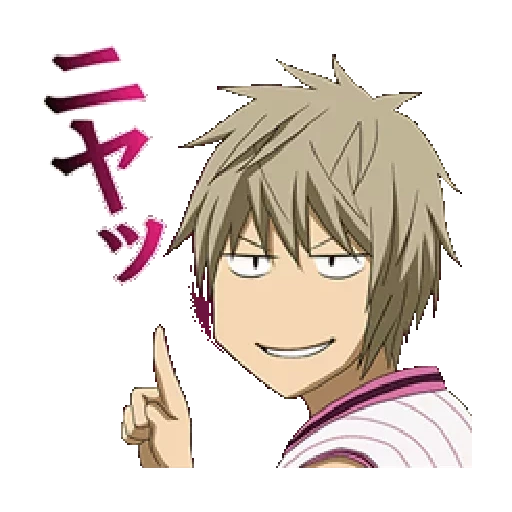mesa tachetée, kensuke fukui, personnages d'anime, kuroko no basket, basketball à taches solaires