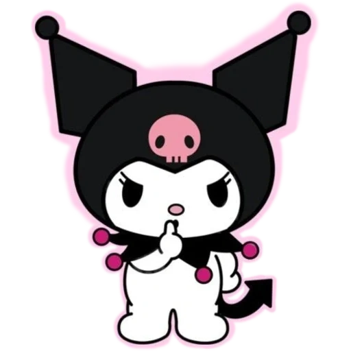 hello kitty, kitti kuromi, hallow kitty kuromi, harlow kitty black, kuromi helocati