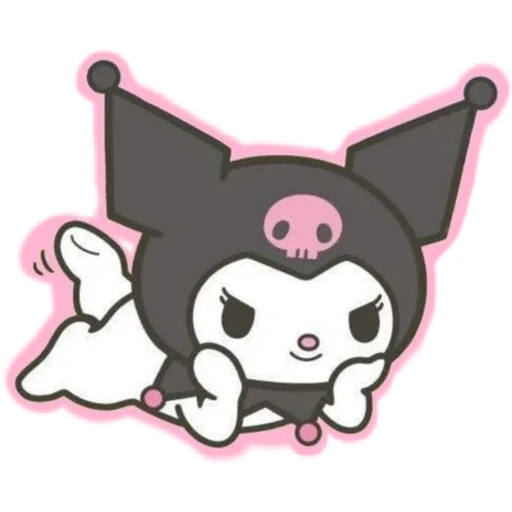 gatito, viento estelar, kuromi sanrio, kuromi saniro, hallow kitty kuromi