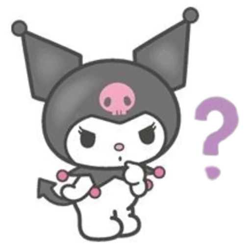 gatito, kuromi kitty, kuromi sanrio, hallow kitty kuromi, dibujos de hallow kitty bocetos kuromi