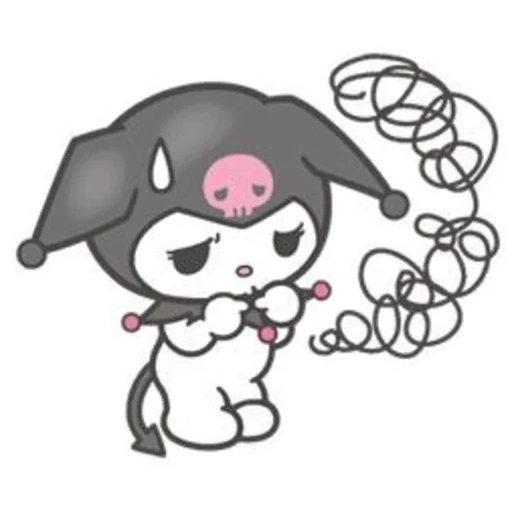 kuromi, kuromi, kuromi sanrio, disegni carini, kuromi melodi