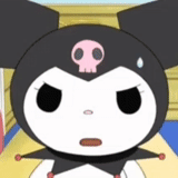animación, arroz negro, kuromi, gente, personajes de animación hailuo gatito