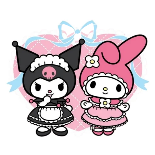 minha melodia, anime hello kitty, hello kitty kuromi melody, personagens de hello kitty de sanrio, kitty kuromi melodi hallow kitty