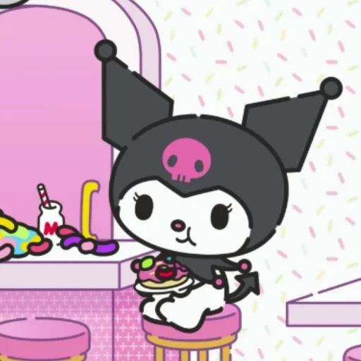 kitty, kuromi, kutipan singkat, melody hello kitty, kutipan dari terjemahan beras hitam