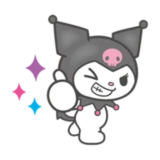 kitty, kuromi, kuromi hallow kitty, hallow kitty kuromi, kuromi kuromi stickers