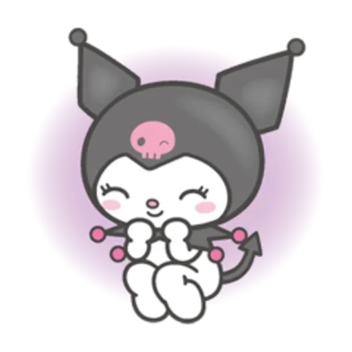 китти, kuromi, тату китти kuromi, hello kitty kuromi наклейки