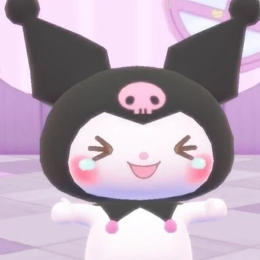 melody kuromi saya, anime, kuromi sanrio, kuromi, kuromi sanrio