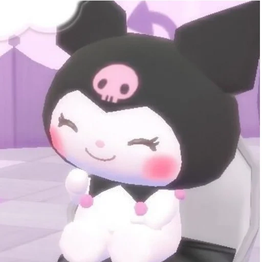 kuromi, hello kitty hello kitty, toy, kuromi hello kitty anime, hello kitty