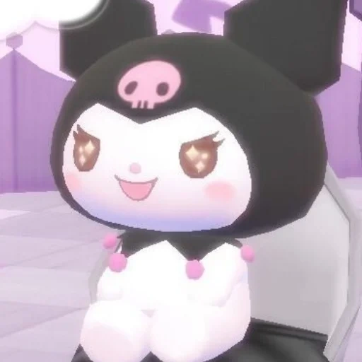 kuromi, kuromi chan from hallow kiti, kitty, cat, hello kitty hello kitty