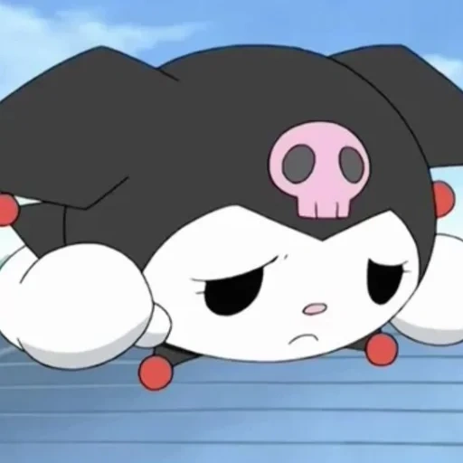 kuromi sanrio, kitty kuromi, hello kitty anime kuromi, hallow kitty dan kuromi, kuromi sanrio anime