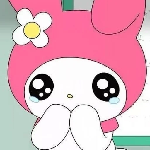 my melody, melody hallow kitty anime, poke, mina from netmarble, anime