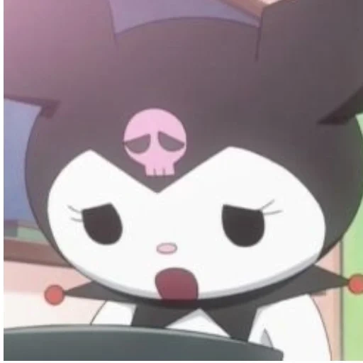 melody kuromi saya, kuromi, kuromi kitty, hallow kitty anime, kuromi sanrio
