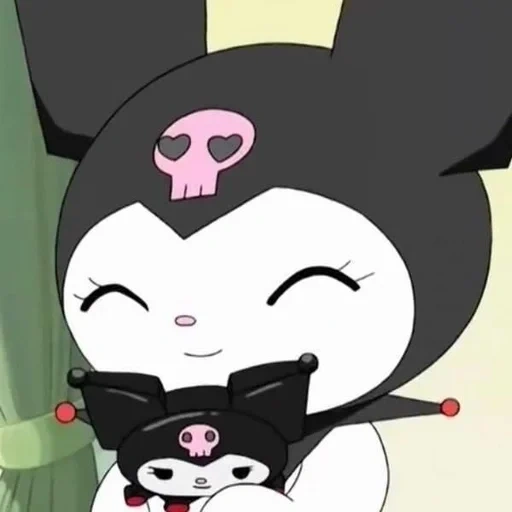 kuromi, melodi saya, kuromi sanrio, melodi dan kuromi saya, melodi saya hello kitty