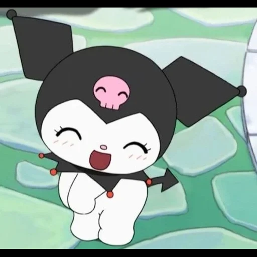 anime, kuromi, kuromi kitty, indie kid kuromi, hallow kitty kuromi