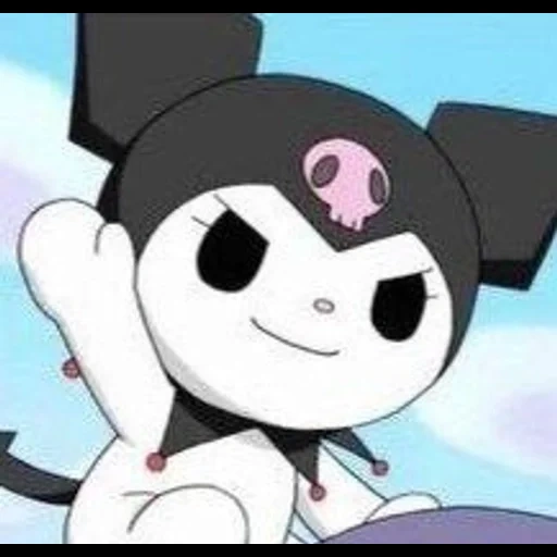 anime, anime, anime cute, kätzchen mit schwarzem reis, helo kitten anime charakter