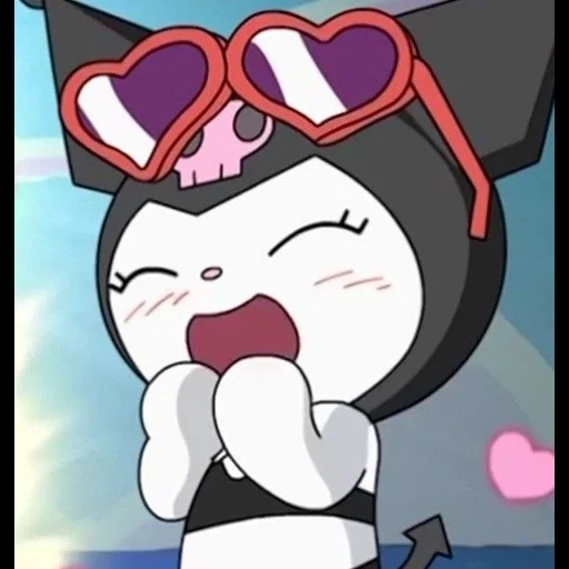 kitty, kuromi, speed up, mary jane, lovely anime