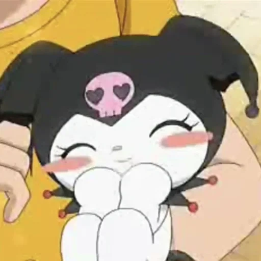 kuromi, riso nero, anime divertente, anime giapponese, sonia cous nais