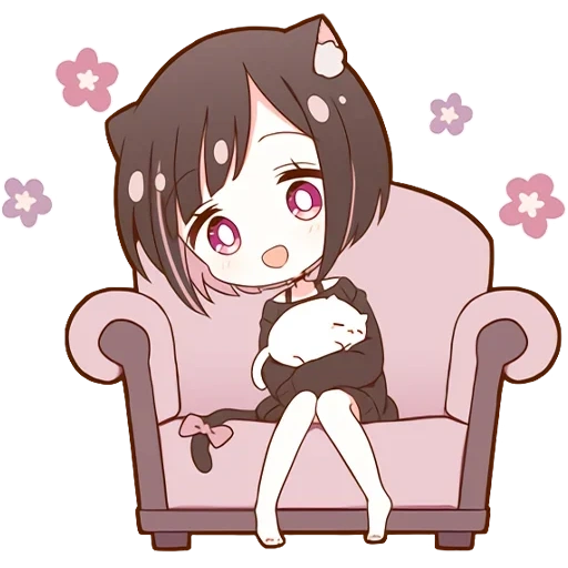 immagine, anime carino, ragazza anime, personaggi anime, menher chan chibi