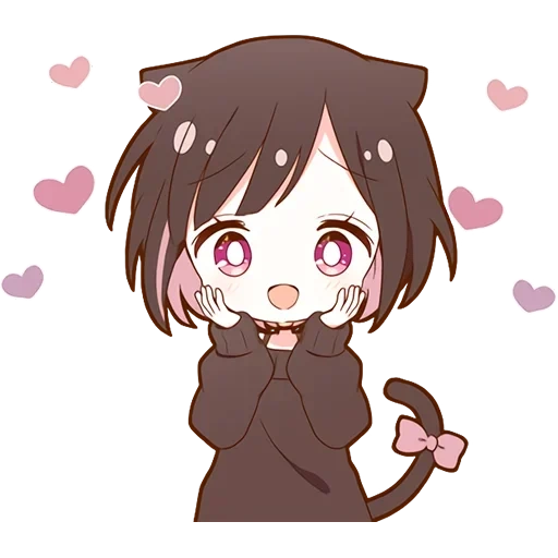 immagine, menher chan, anime kawai, menher chan chibi, adorabili personaggi anime