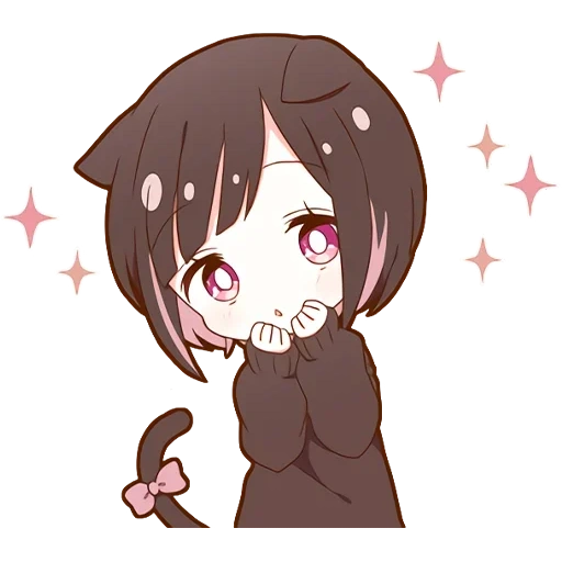 figure, cartoon cute, anime picture, cartoon character, menhera chang chibi